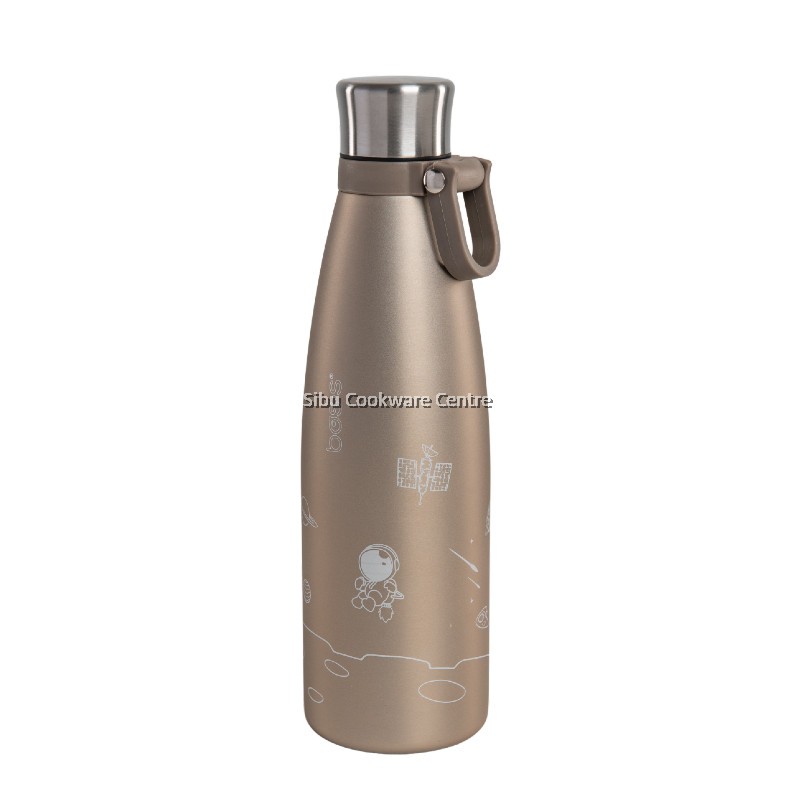 bos's S/S Travel Vacuum Bottle (Gold Colour)